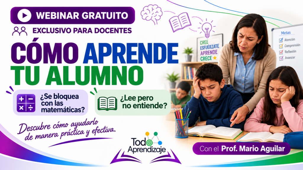 Cómo aprende tu alumno - Prof. Mario Aguilar